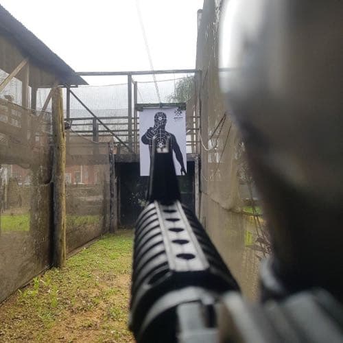 Arena Wood Paintball Canoas
